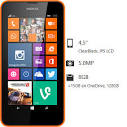 Boost Mobile Microsoft Lumia 64G No-Contract Cell Blue