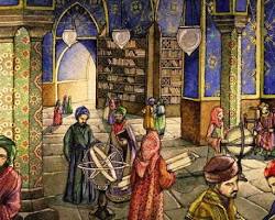 صورة رسومات توضيحية للسيرة النبوية والمواقع التاريخية الإسلامية