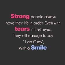 Strong people inspirational quote Short Inspirational Quotes About ... via Relatably.com