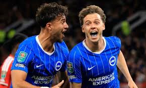 Manchester United are eliminated in the third round of the EFL Cup, Brighton overturn everything at Old Trafford