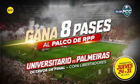 ¡Imperdible! Gana Entradas VIP para el Universitario vs. Palmeiras - Imagen principal del artículo