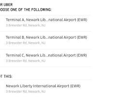 Image de Uber and Lyft at Newark Liberty International Airport