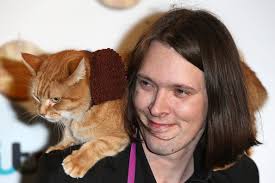 James Bowen James Bowen and Bob the cat attend The British Animal Honours 2013 at Elstree. Arrivals at the British Animal Honours - James%2BBowen%2BArrivals%2BBritish%2BAnimal%2BHonours%2BmQU2k5leQD3l