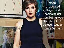 Amazing nine powerful quotes by lena dunham image English via Relatably.com