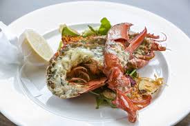 Image result for grilled lobster with garlic butter