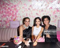 Celines Toribio arrives at the Sugar Factory Grand Opening in Miami Beach news photo