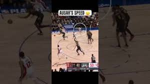 Watch: Ausar ran nearly full court for the chasedown