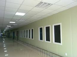 trần thả tấm thạch cao cho văn phòng