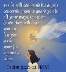 Guardian Angel Protection Biblical Quotes. QuotesGram via Relatably.com