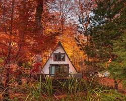 Image of cozy cabin in Michigan