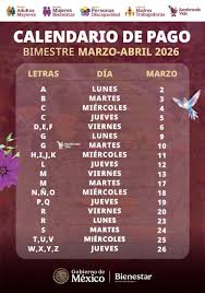Pensión Bienestar 2026: conoce el calendario de pagos de marzo-abril; estas son las fechas clave