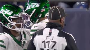 Jets' Justin Fields Connects with John Metchie III for Touchdown Against Patriots