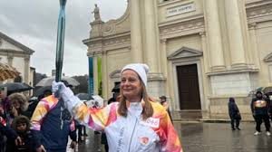 La pioggia non spegne la Fiamma Olimpica: in festa Conegliano e Vittorio Veneto