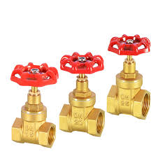 Brass Gate Valve Water Stop Tap BSP 1/2"3/4"1"Globe Valves ...