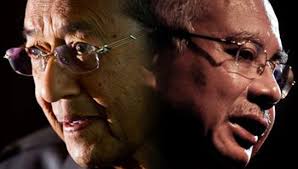 Image result for najib+mahathir