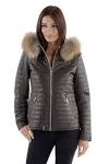 Oakwood veste cuir femme