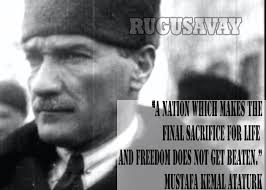 Best ten influential quotes by mustafa kemal ataturk photo Hindi via Relatably.com