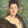 —> Edouard Manet Portraet der madame Michel Levy Wandbild auf Leinwand ...