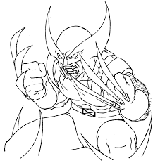 Image result for coloring pages wolverine