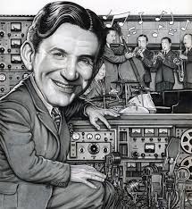 Portrait of Raymond Scott above by Drew Friedman. (Click image for full size.) His merry melodies have propelled the antics of Bugs Bunny ... - Raymond-Scott-by-Drew_Friedman