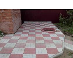 Изображение: Декоративная тротуарная плитка для садовой дорожки