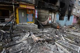 Image result for разрушенный донбасс фото