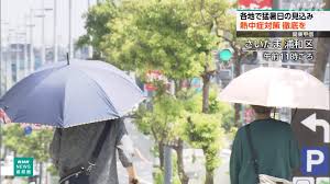 関東甲信 午前中から厳しい暑さ 横浜は34度予想 熱中症対策を