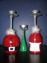 Image result for diy wine glass candle holders