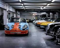 Image of Jerry Seinfeld's Porsche collection