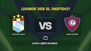 Qué canal pasa Sporting Cristal vs Cerro Porteño: dónde ver EN VIVO y GRATIS por la Copa Libertadores