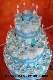 Image result for how to make diaper cake step by step with pictures