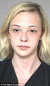 Getaway driver: Eighteen-year-old Abby Catt allegedly drove a getaway car while her father and brother robbed banks. That is what authorities in Fort Bend, ... - article-2234829-16188DD9000005DC-407_306x516