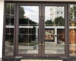 Hình ảnh về Cửa nhôm thiết kế hiện đại