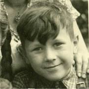 Hanno Klein. Hanno mit 7 Jahren. Hanno am Bass 1962