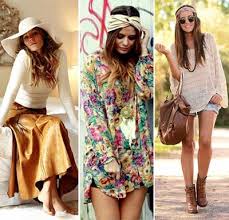 Resultado de imagem para moda boho chic2016
