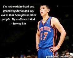 NBA Jeremy Lin&#39;s quote from Linsanity. About why failure and tough ... via Relatably.com