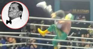Muere réferi de lucha libre tras recibir martinete del Hijo de Fishman