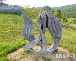 신안 천사섬 분재공원 쇼나 조각