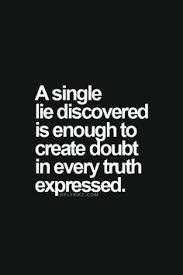 You Lied Quotes on Pinterest | Telling Lies Quotes, Betrayed Love ... via Relatably.com