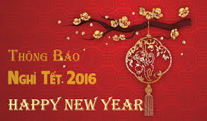 Kết quả hình ảnh cho nghỉ tết 2016
