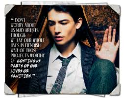 Ezra Miller&#39;s quotes, famous and not much - QuotationOf . COM via Relatably.com