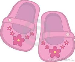 Image result for free clipart BABY mary janes