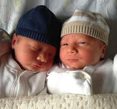 These twin baby boys are the first grandchildren of Kathryn White, creator of our imaginative young heroine Ruby (as in Ruby&#39;s School Walk and Ruby&#39;s ... - Babies-blog-1012