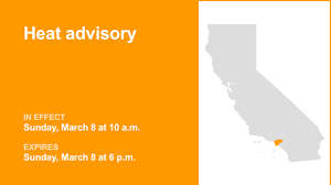 UPDATE: Heat advisory in place for Los Angeles County until Sunday evening