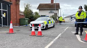 Murder investigation after body found in van on fire - BBC