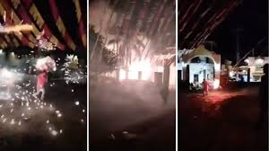 VIDEO | Así fue la fuerte explosión en Amatitán, Jalisco que dejó heridos de gravedad