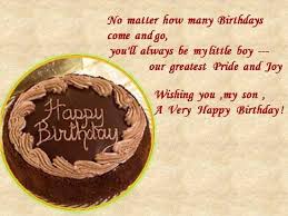 Happy Birthday To Grown Son | Birthday Wishes for Son - Birthday ... via Relatably.com