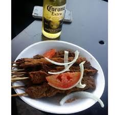 Image result for Suya with Beer