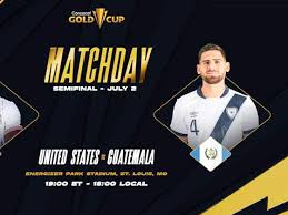 Estados Unidos y Guatemala se enfrentan en semifinales de la Copa Oro