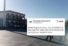 Temblor en San José del Cabo: Sismo de 2.6 grados sacude a la población
